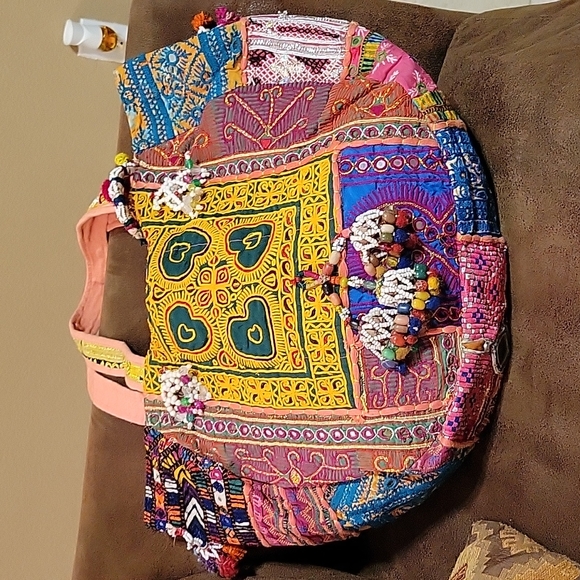 Vintage Embroidery  Banjara handbag - Picture 2 of 6